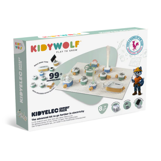 Kidyelec Mi Primer Kit Eléctrico Avanzado 18 piezas - Kidywolf
