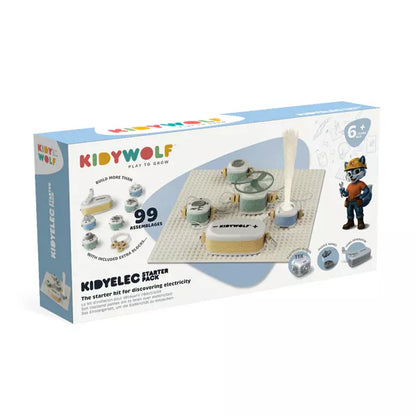 Kidyelec Mi Primer Kit Eléctrico Iniciación 11 piezas - Kidywolf