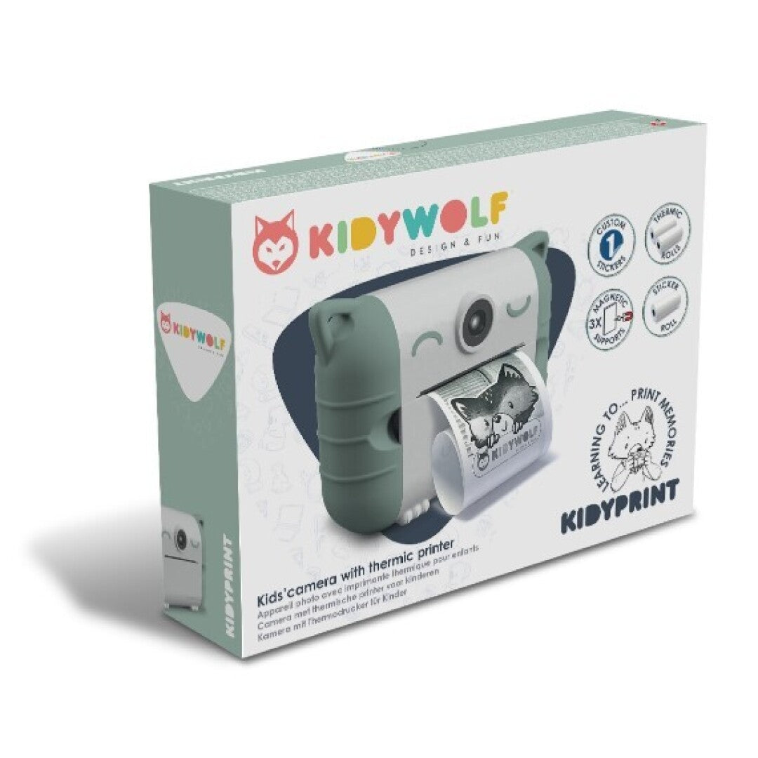 KidyPrint Cámara de Impresión Térmica Verde – Kidywolf