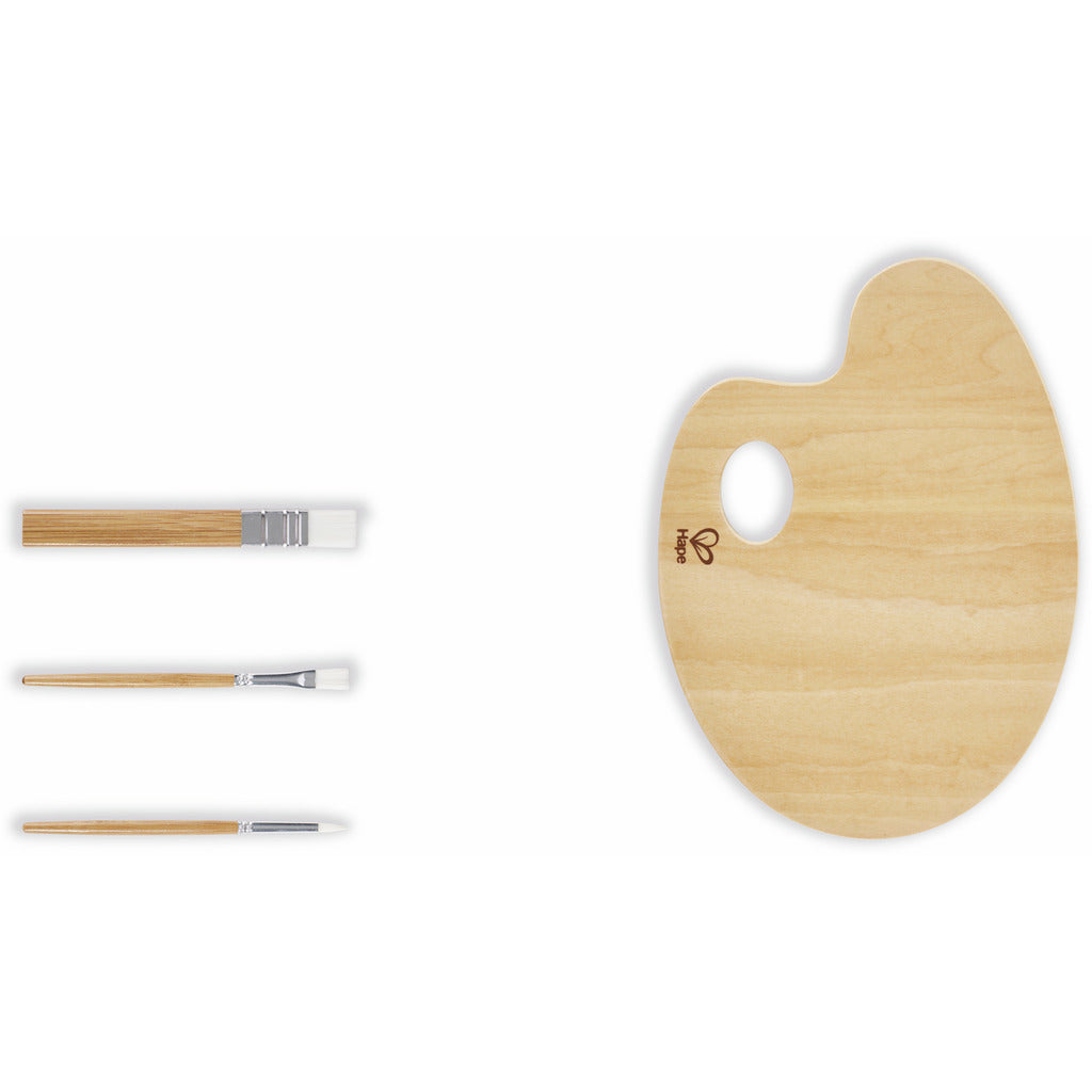 Kit Artístico de Pinceles y Paleta - Hape