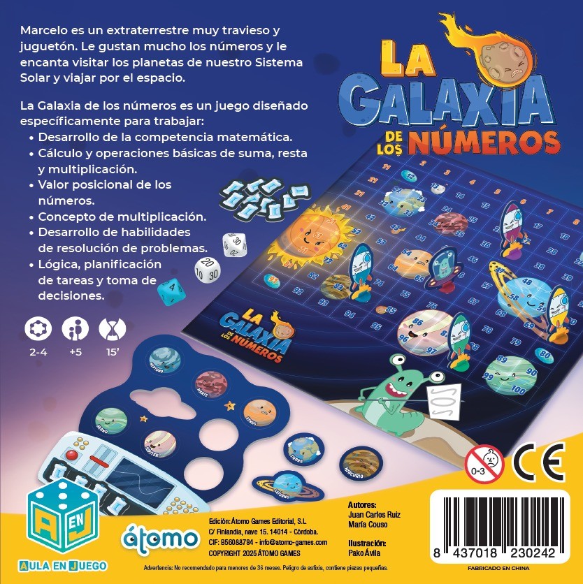 La Galaxia de los Números - Átomo Games