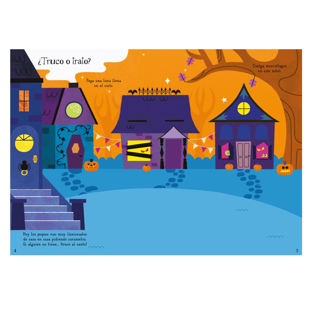 La noche de Halloween pegatinas - Usborne