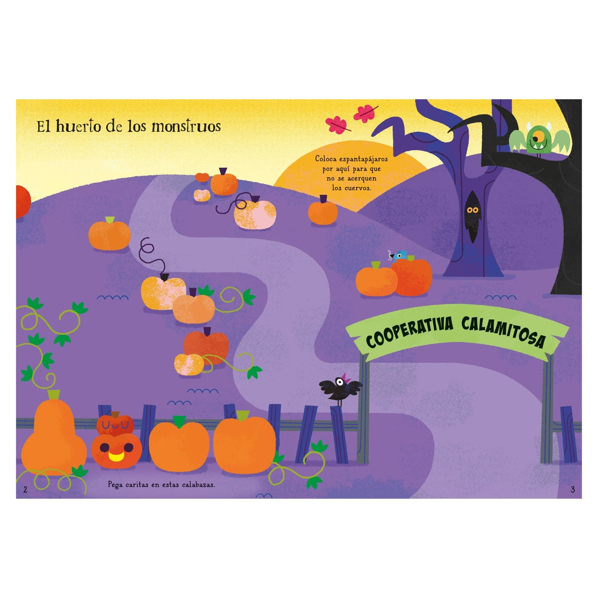 La noche de Halloween pegatinas - Usborne