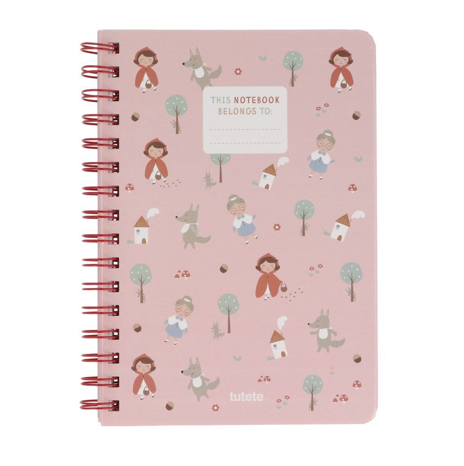 Libreta Escolar Caperucita Roja - Tutete