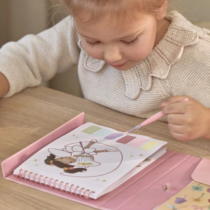 Libro Acuarelas al Agua Fairy Garden - Little Dutch