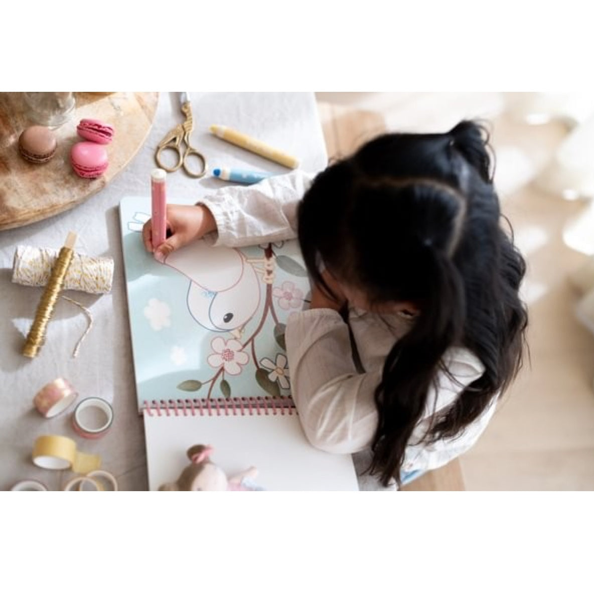 Libro con Lápices el Jardín de Rosa - Little Dutch