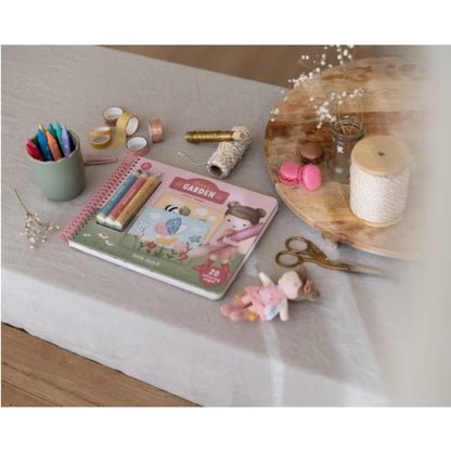 Libro con Lápices el Jardín de Rosa - Little Dutch