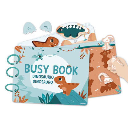 Libro de Actividades Busy Book Dino - Janod