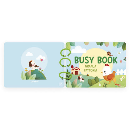 Libro de Actividades Busy Book Granja - Janod