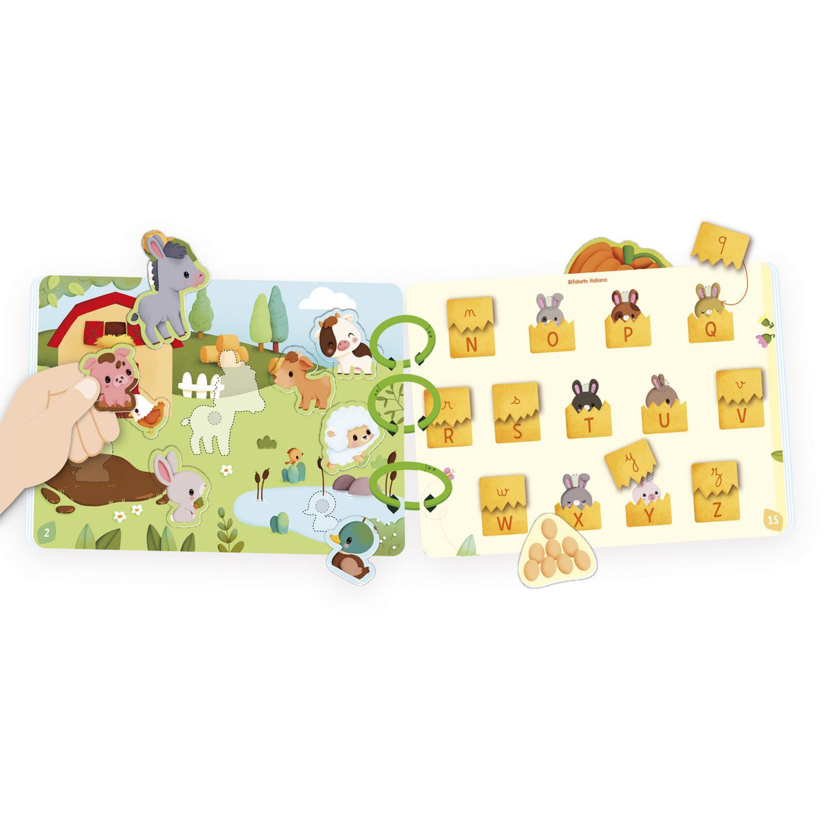 Libro de Actividades Busy Book Granja - Janod