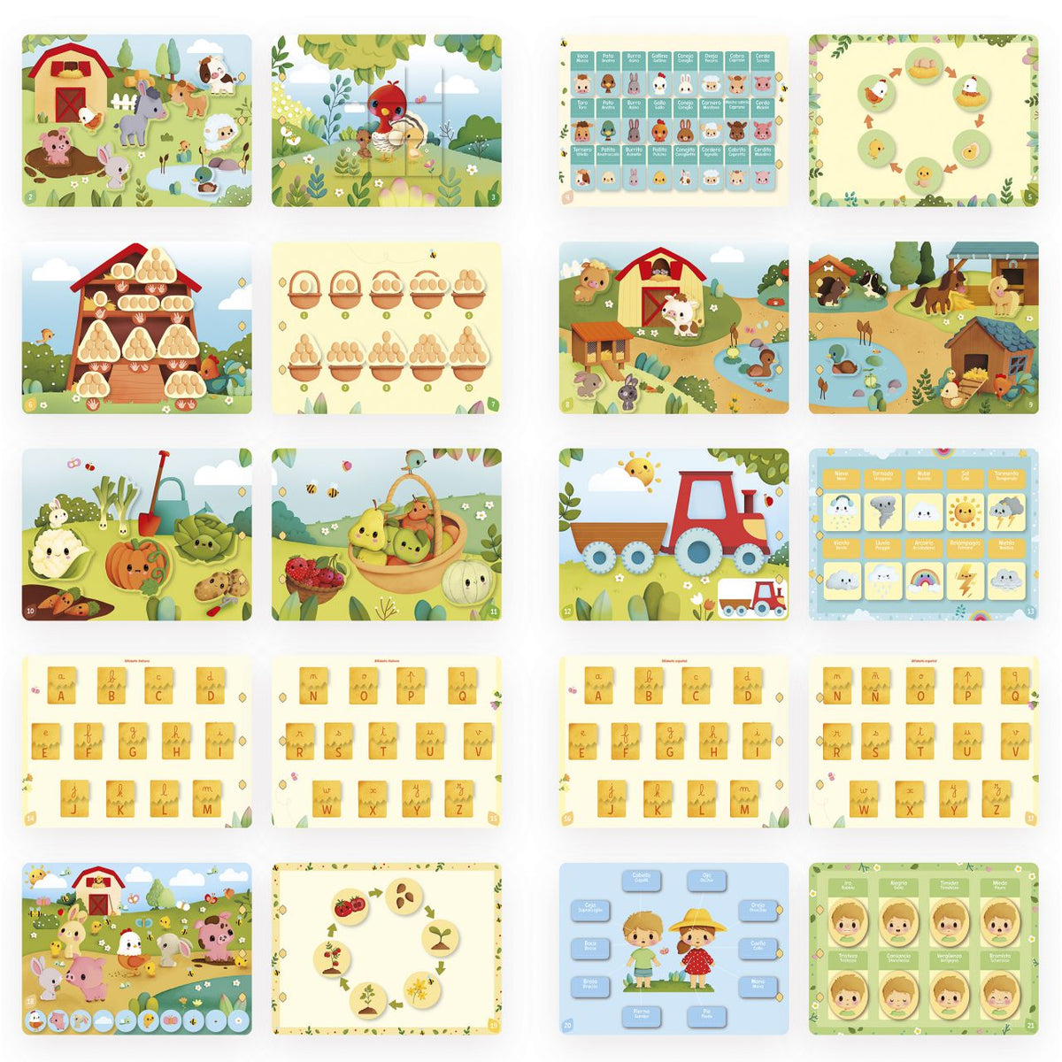 Libro de Actividades Busy Book Granja - Janod