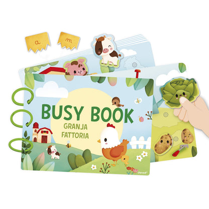 Libro de Actividades Busy Book Granja - Janod