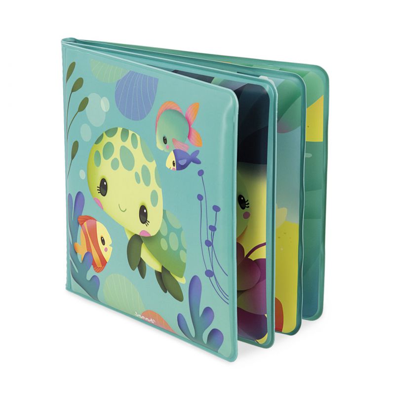 Libro de Baño Mágico Tortugas - Janod