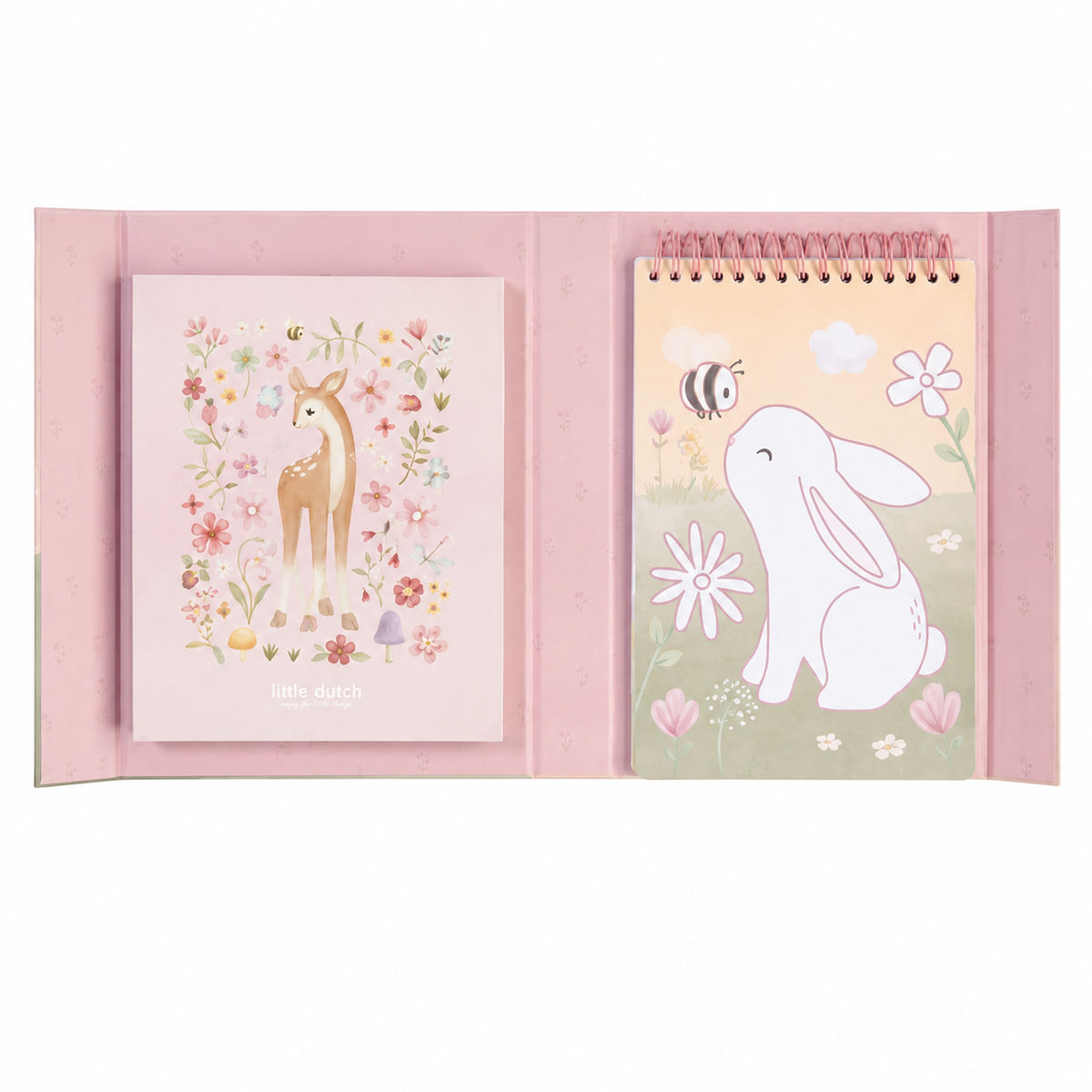 Libro para Colorear Rosa Fairy Garden - Little Dutch