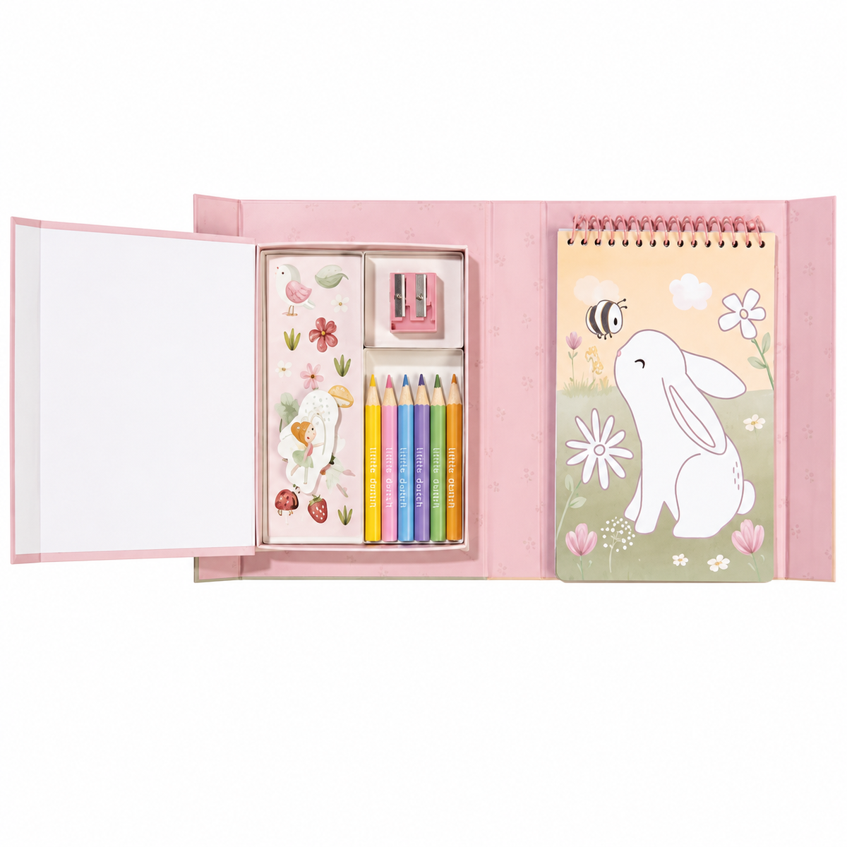 Libro para Colorear Rosa Fairy Garden - Little Dutch