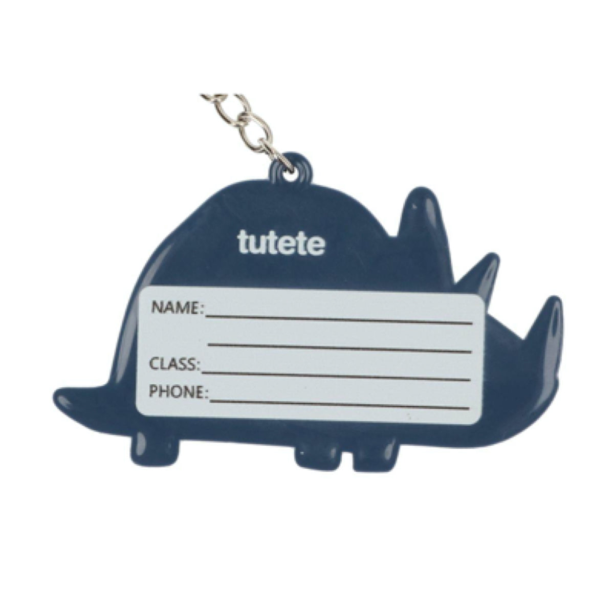 Llavero Silicona Dinos Azul - Tutete
