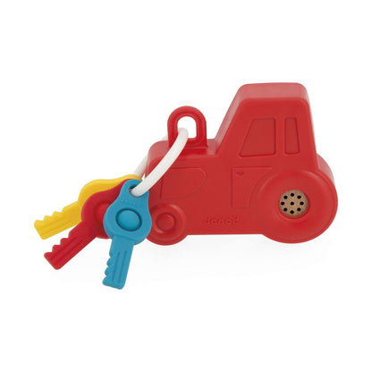 Llavero Tractor con Luz y Sonido - Janod