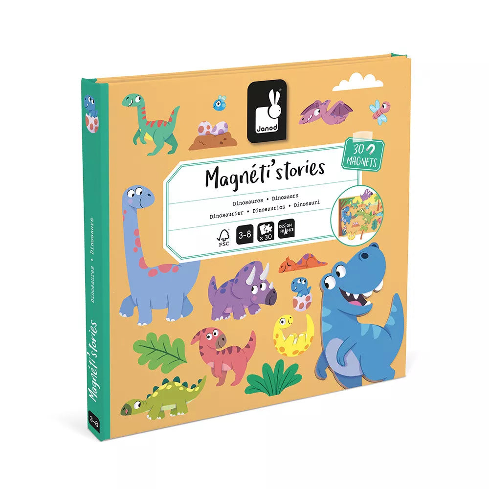 Magneti'Stories Dinosaurios - Janod