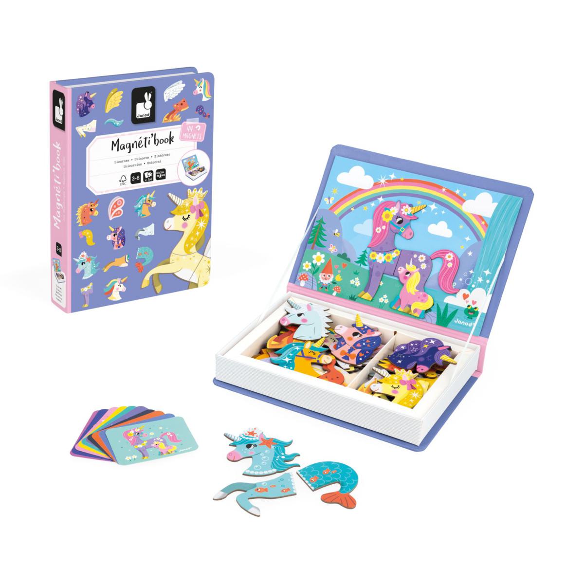 Magnetibook Unicornios - Janod