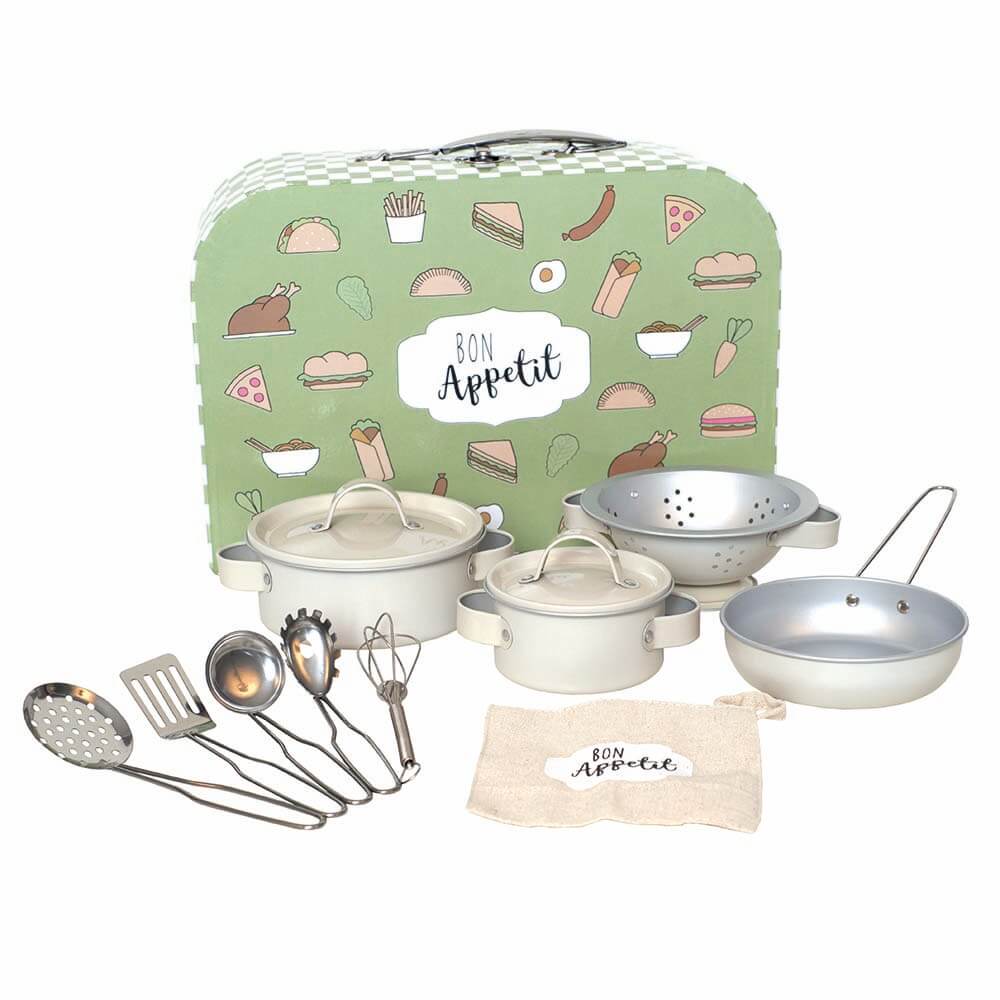 Maletín Accesorios Cocina de juguete de Jabadabado
