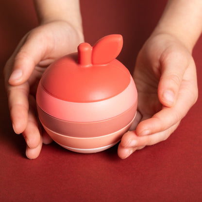 Manzana Encajable Silicona Rosa - Little L