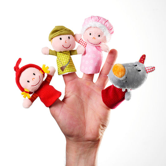 Marionetas de dedo Caperucita Roja - Lilliputiens