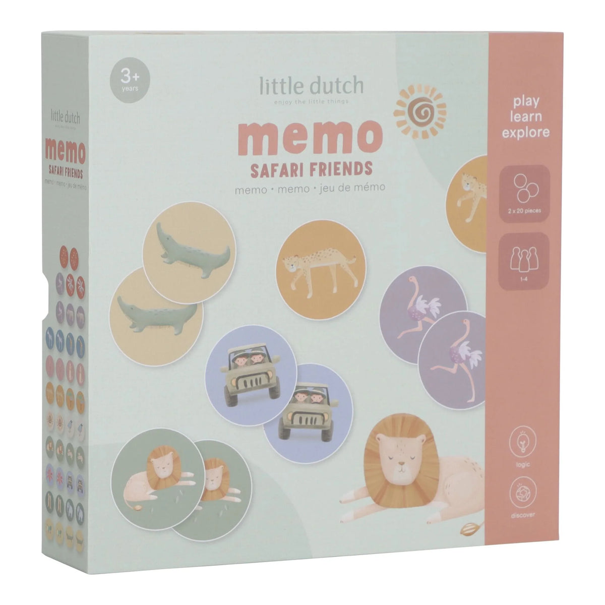 Memo Safari Friends - Little Dutch