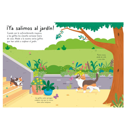 Mi Pequeño Libro de Pegatinas El mundo de los Gatos - Usborne