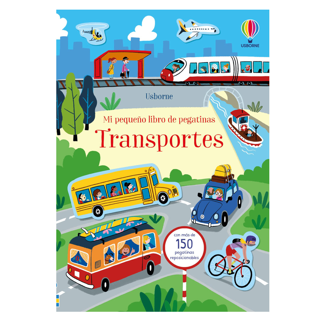 Mi Pequeño Libro de Pegatinas Transportes - Usborne