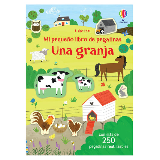 Mi Pequeño Libro de Pegatinas Una Granja - Usborne