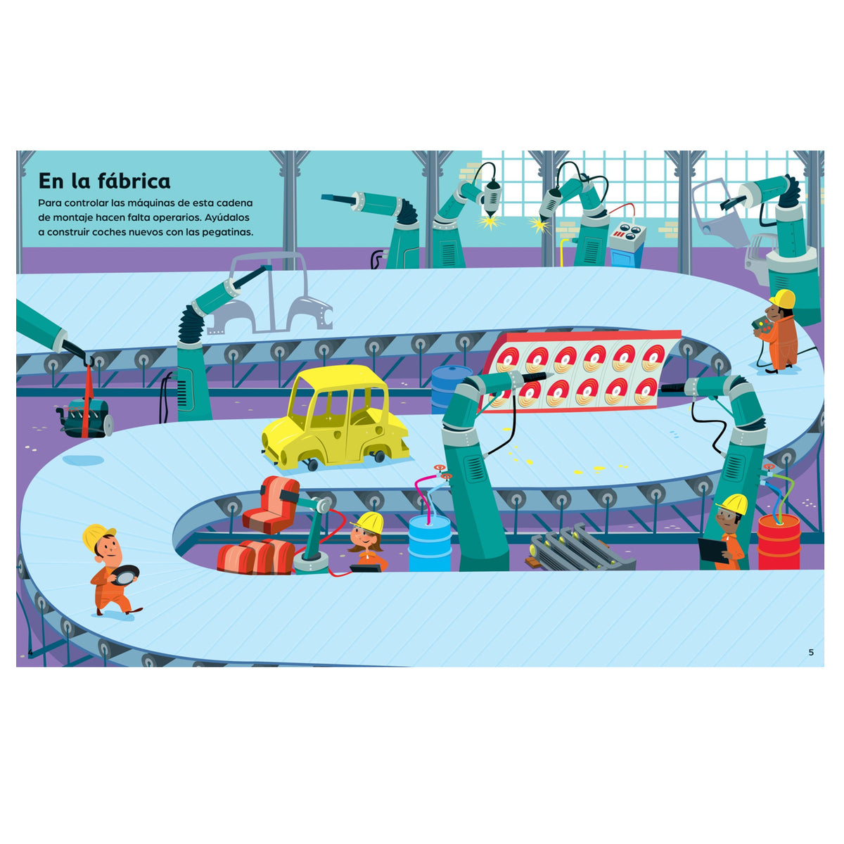Mi Primer Libro de Pegatinas Coches - Usborne