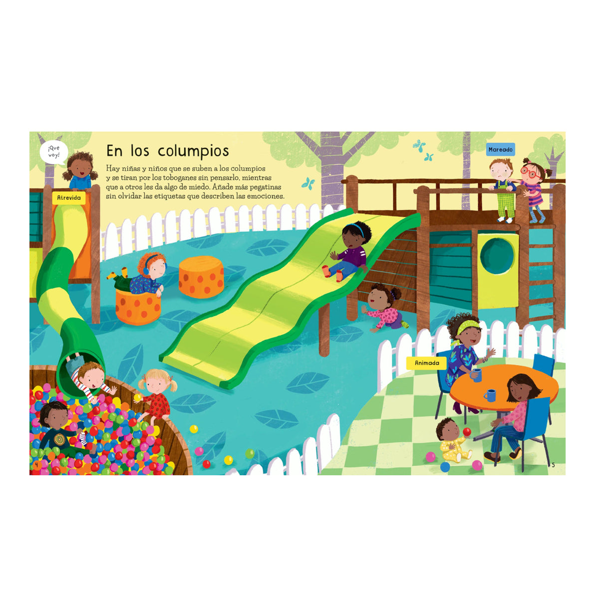 Mi Primer Libro de Pegatinas Las emociones - Usborne