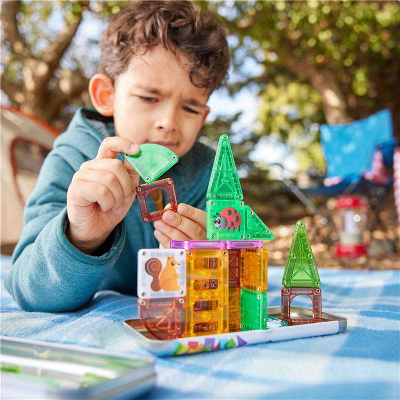 MicroMags Treehouse Travel Set 24 Piezas - Magna Tiles
