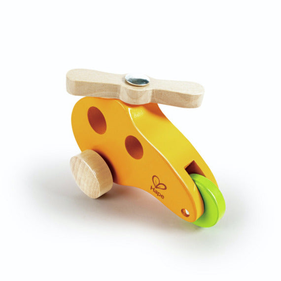 Mini Helicóptero de Madera - Hape