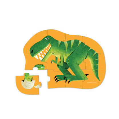 Puzzle Mini Dinosaurio 12 piezas - Crocodile Creek