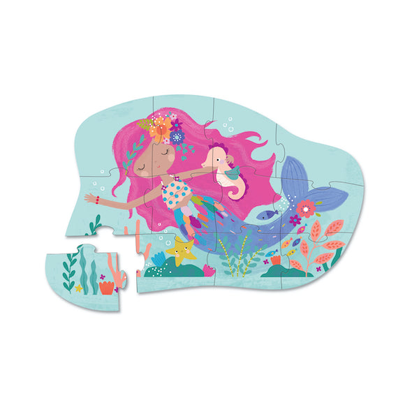 Puzzle Mini Sirenas 12 piezas - Crocodile Creek