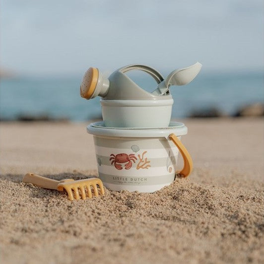 Mini Set Juguetes de Playa Fresh Verde - Little Dutch