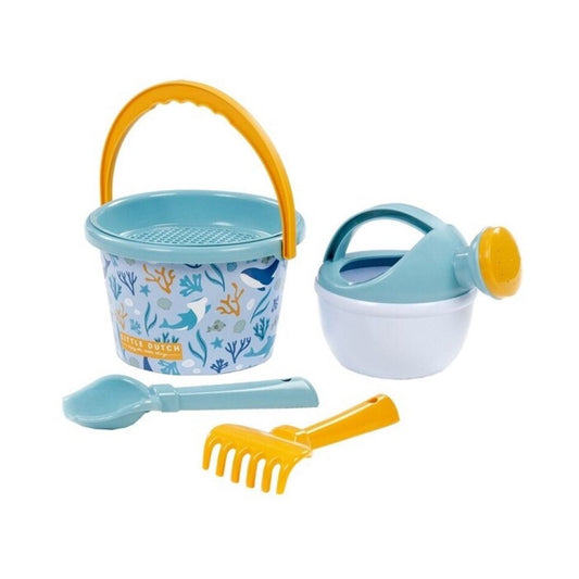 Mini Set Juguetes de Playa Oceans Dreams Azul de Little Dutch