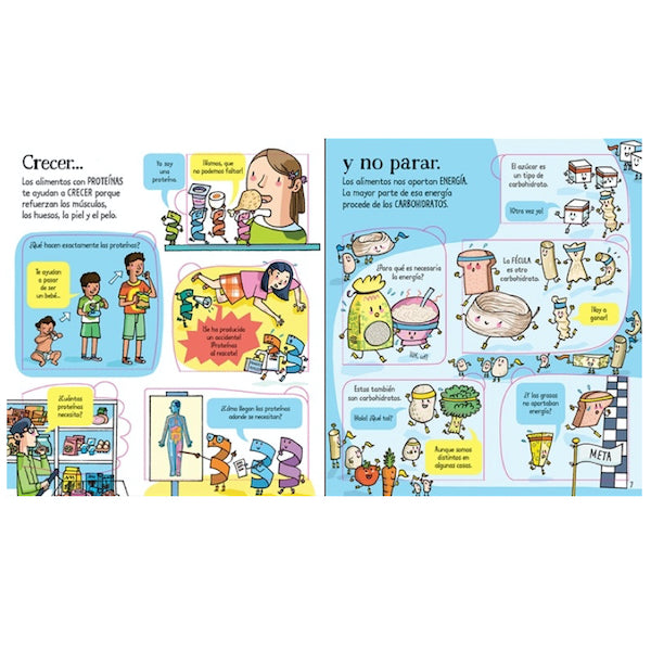 ¡Mira debajo! ¿Qué pasa cuando comes? - Usborne