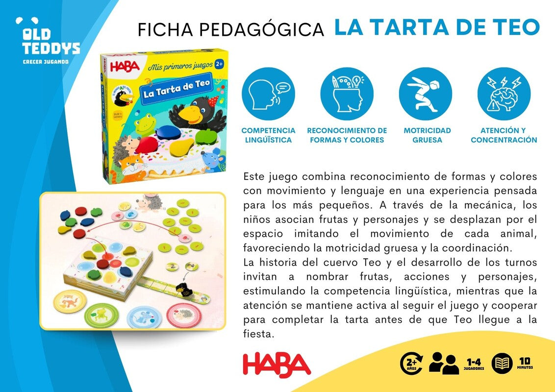 Mis primeros juegos La Tarta de Teo - Haba