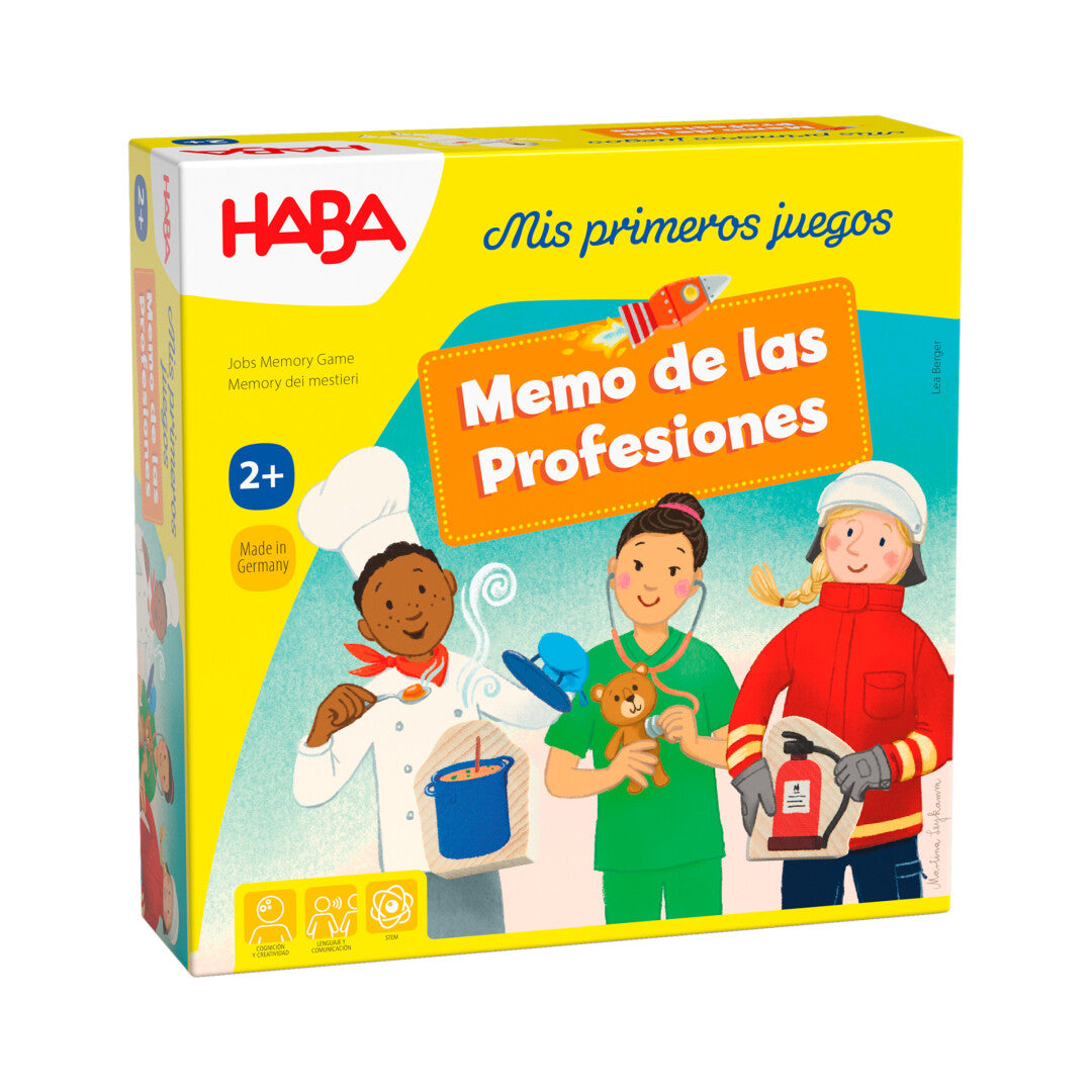 Mis Primeros Juegos: Memo de las Profesiones - Haba