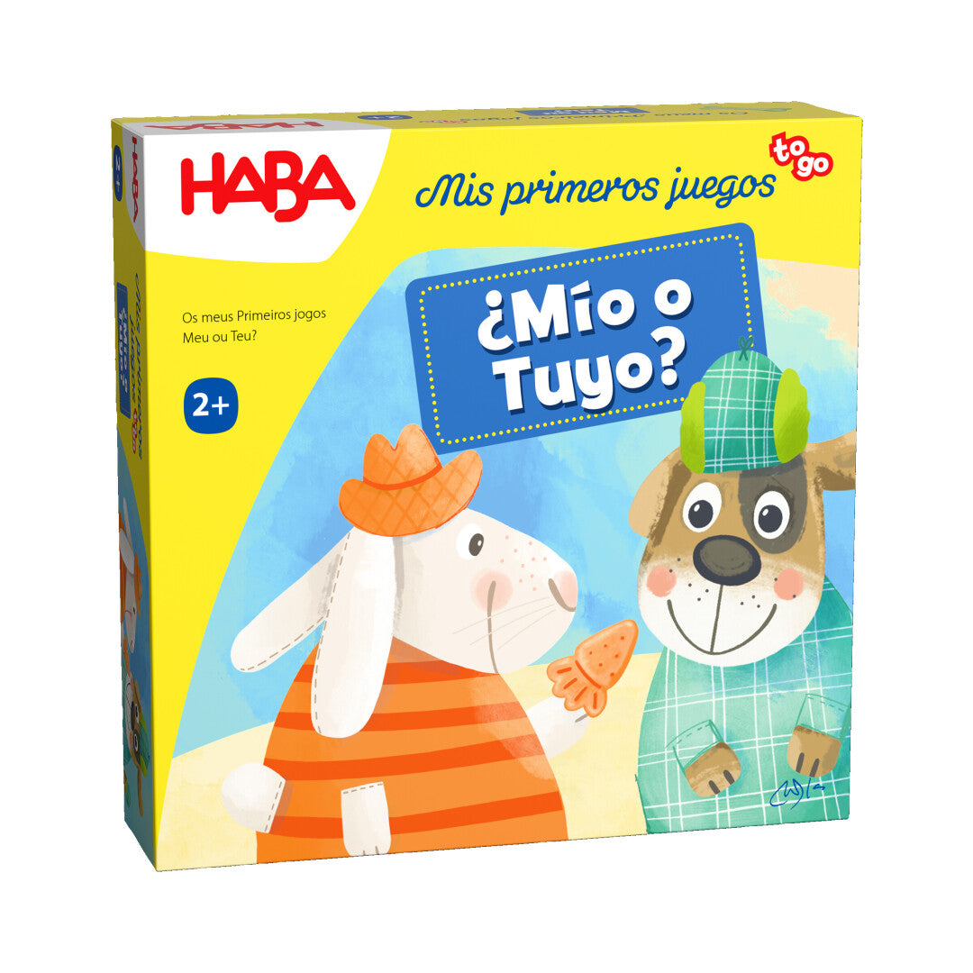 Mis primeros juegos TO GO: ¿Mío o tuyo? - Haba
