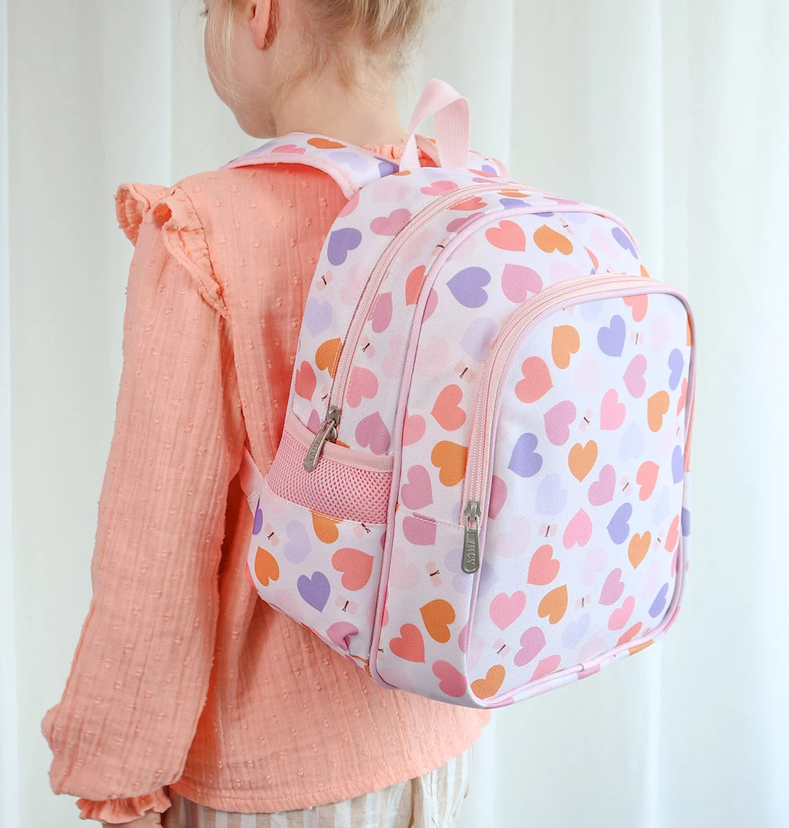 Mochila Bolsillo Térmico Corazones - A Little Lovely Company