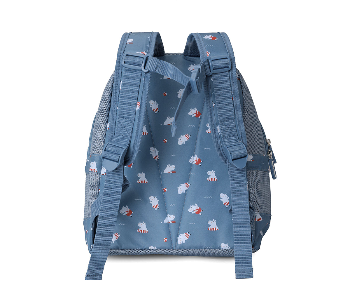Mochila Infantil Antiarena Hippos - Monnëka