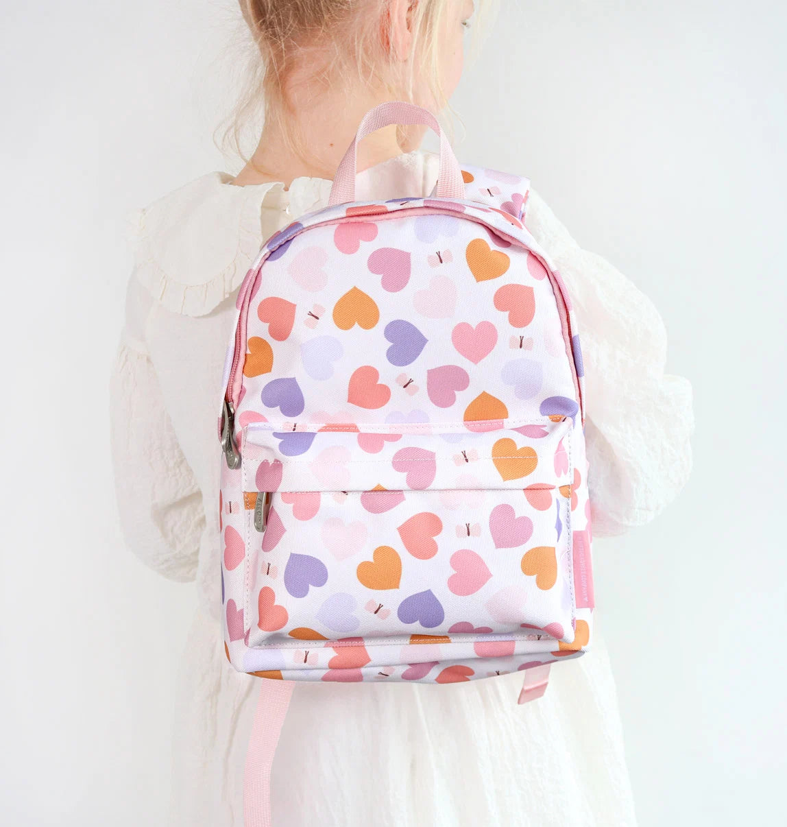 Mochila Infantil Corazones - A Little Lovely Company
