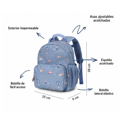 Mochila Infantil Planes - Tutete