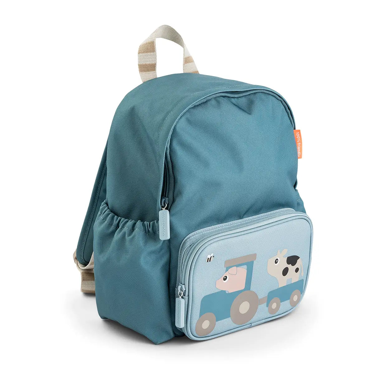 Mochila Infantil Tiny Farm Azul - Done By Deer