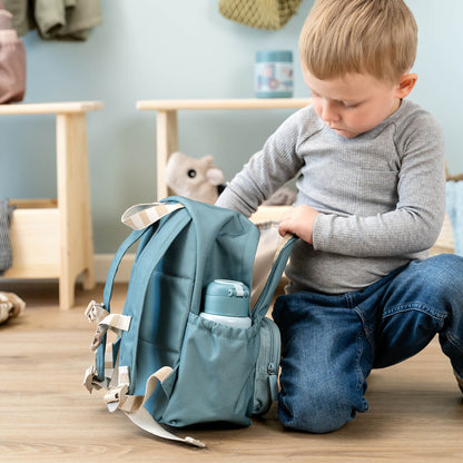 Mochila Infantil Tiny Farm Azul 7,5L - Done By Deer