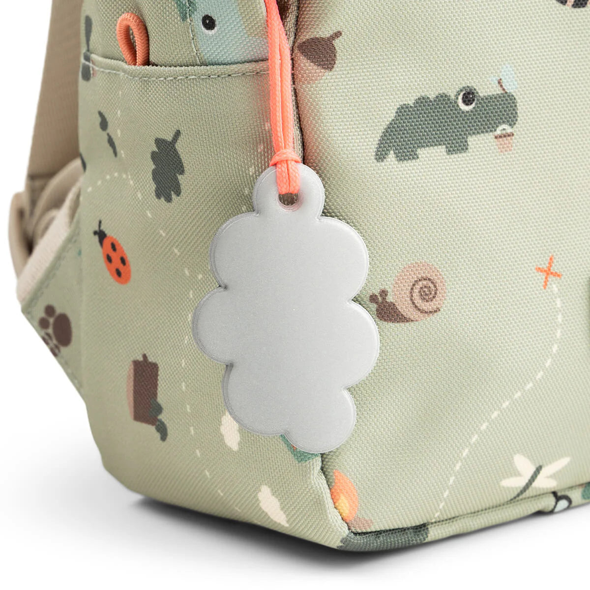 Mochila Infantil Tiny Trails Verde 4L - Done By Deer