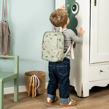 Mochila Infantil Tiny Trails Verde 4L - Done By Deer